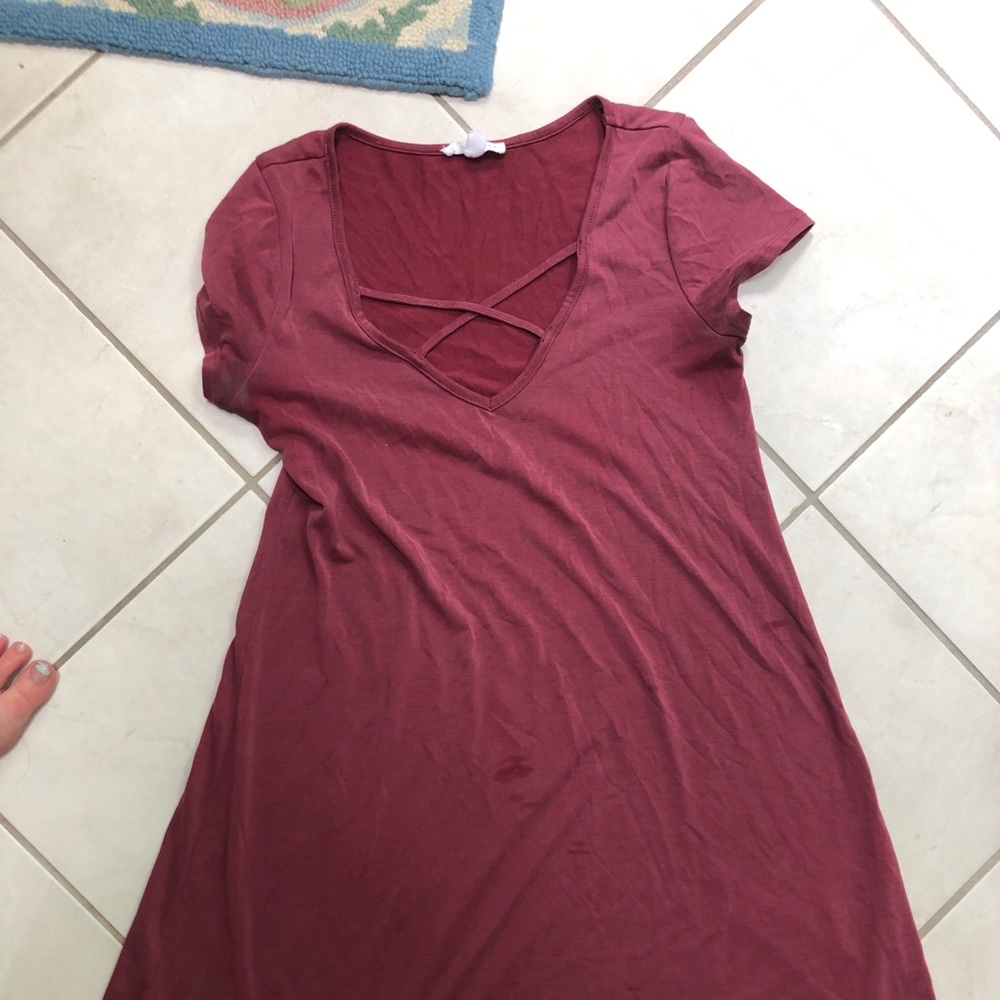 soft pink dress